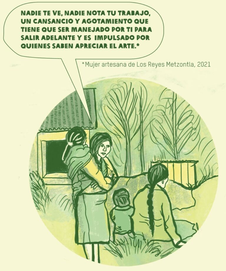 Mujer artesana